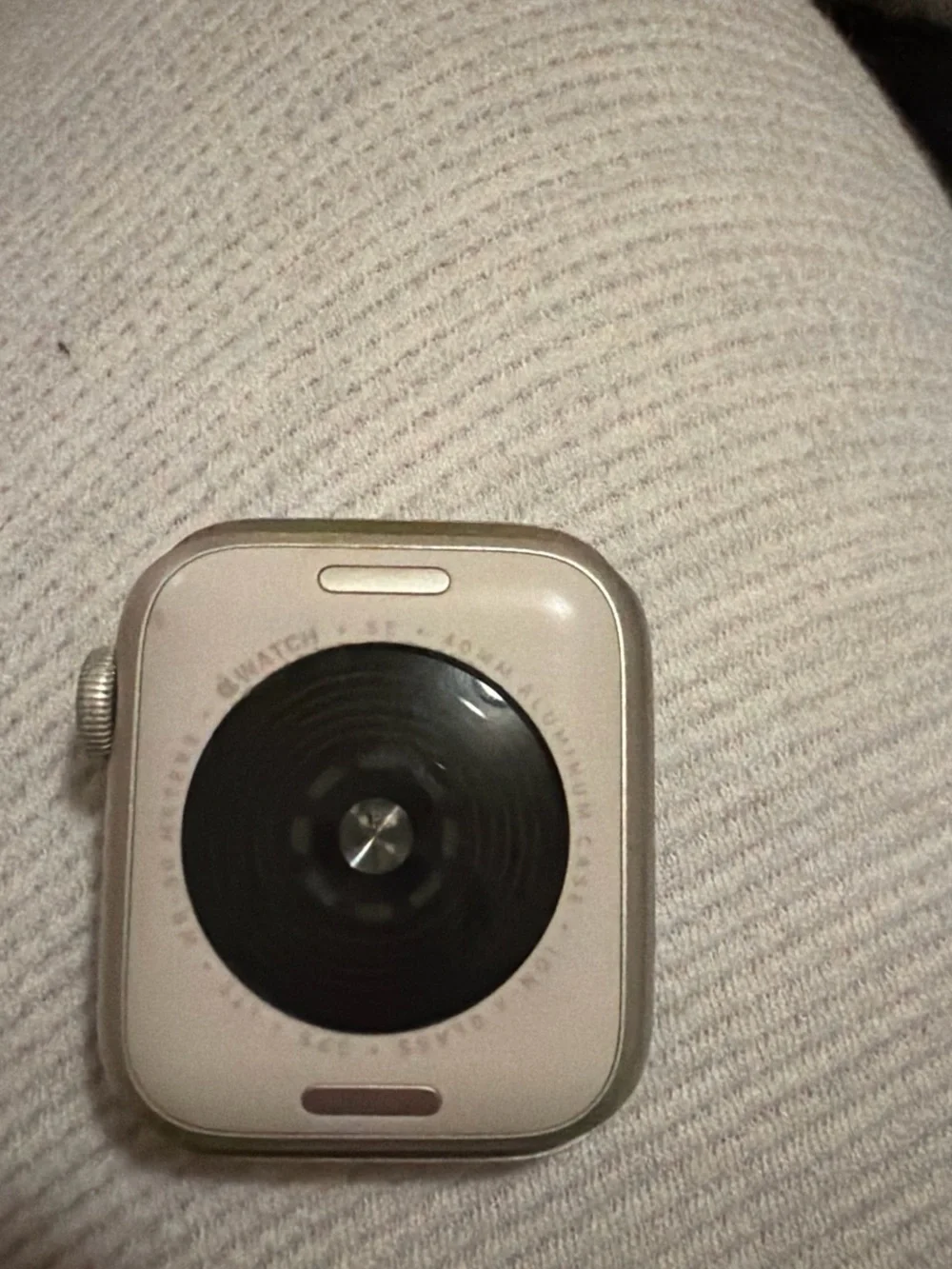 Apple Silver Smartwatch with Activity Rings